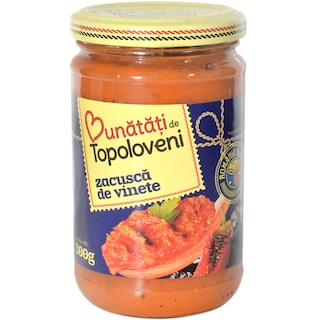 Bunatati de Topoloveni | Zacusca de vinete 300g