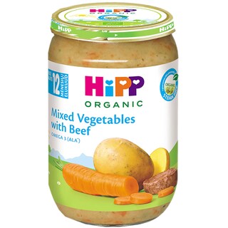 Hipp | Mix Legume si carne de vita eco 220g