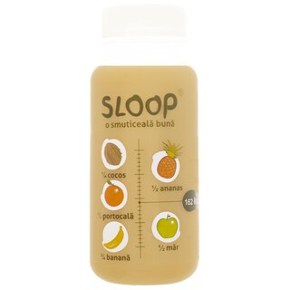 Sloop | Smoothie de cocos si ananas 200ml