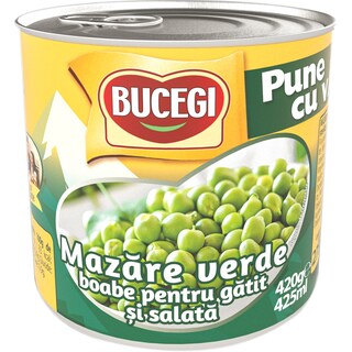 Bucegi | Mazare verde boabe, pentru gatit si salata 420g