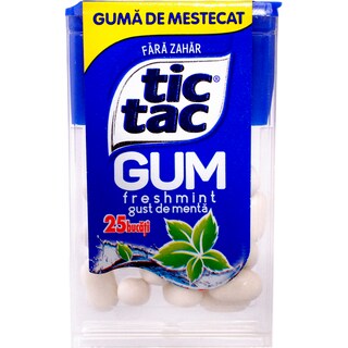 Tic tac | Guma Freshmint cu gust de menta 12.1g