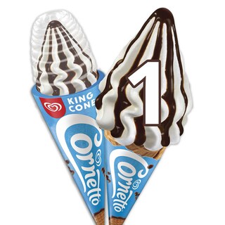 Cornetto | King | Inghetata cu aroma de vanilie 145g