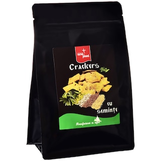 Nera Plant | Crackers bio cu seminte 150g