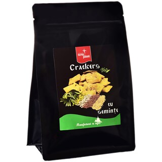 Nera Plant | Crackers bio cu seminte 150g