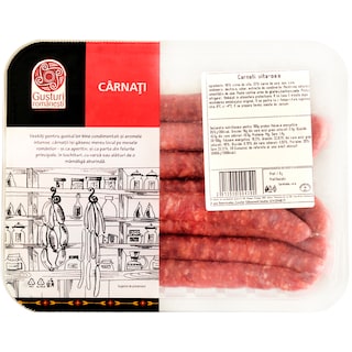 Gusturi romanesti | Carnati de vita si oaie kg