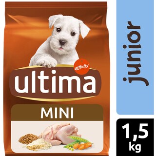 Ultima | Mini | Hrana uscata cu pui pentru caini mini junior 1.5kg