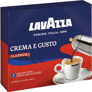 Lavazza | Cafea Crema Gusto macinata 2x250g