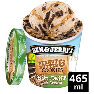 Ben&Jerry's | Inghetata fara lactate, Peanut Butter & Cookies 465ml