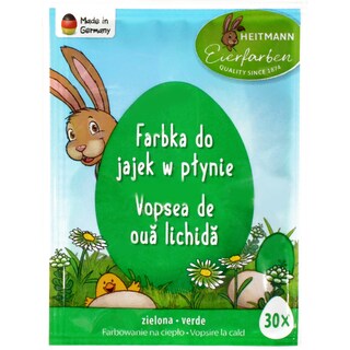 Heitmann | Vopsea de oua lichida verde 10ml