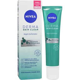 Tratament exfoliant pentru noapte Derma Skin Clear 40ml