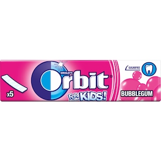 Orbit | Kids | Guma de mestecat Bubblegum 5 lame 13g