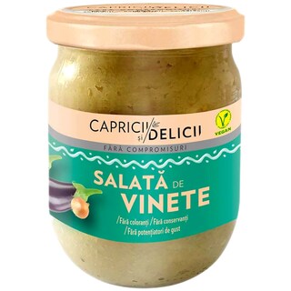 Capricii si Delicii | Salata de vinete 525g