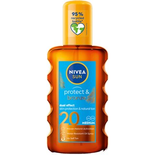 Nivea Sun | Ulei spray protectie solara si bronzare SPF 20 200ml