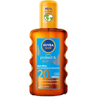 Nivea Sun | Ulei spray protectie solara si bronzare SPF 20 200ml