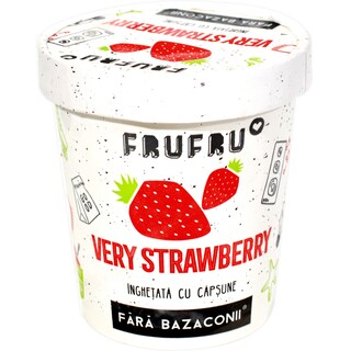 Frufru | Inghetata cu capsune 260g