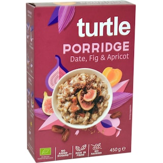 Turtle | Porridge bio cu fibre 450g