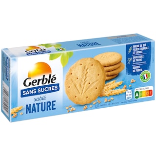 Gerble | Biscuiti fara zahar 132g