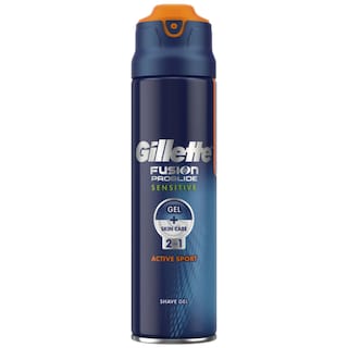 Gillette | Fusion Proglide | Gel pentru ras 2 in 1 Sensitive 170ml