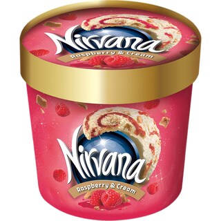 Nirvana | Inghetata zmeura si mascarpone 128g
