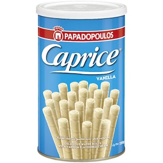 Caprice | Rulouri de napolitane cu crema de vanilie 115g