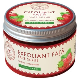 Exfoliant fata capsuni 140g