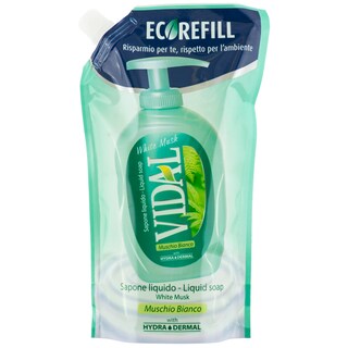 Vidal | Rezerva sapun lichid de mosc alb 500ml