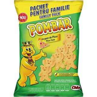 Pom-Bar | Snack cu gust de pizza Family 65g