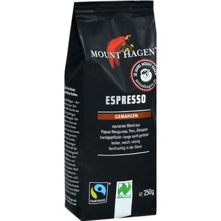 Mount Hagen | Cafea bio espresso macinata 250g