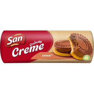 San | Biscuiti cu crema de cacao 180g