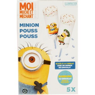 Minion | Inghetata cu vanilie si ciocolata 5x80ml