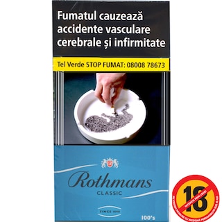 Rothmans | Tigari Classic Azure 100's