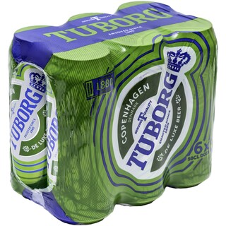 Tuborg | Bere blonda 6x0.5L