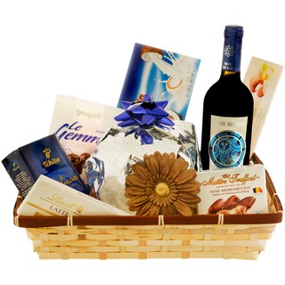 (bucata) | Cos cadou Blue Christmas