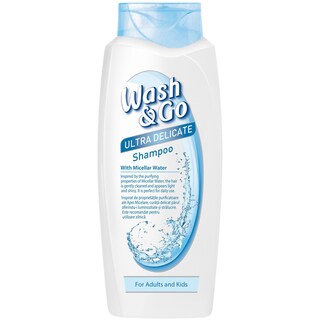 Wash&Go | Sampon ultra delicat cu apa micelara 400ml
