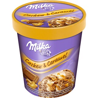 Milka | Inghetata Cashew & Caramel 305g