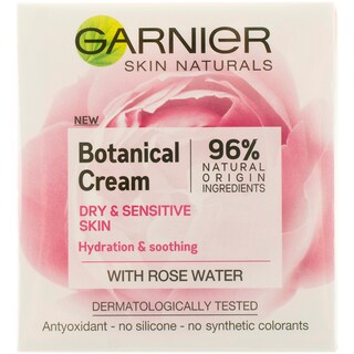 Garnier | Skin Naturals | Crema de fata pentru ten uscat, trandafir 50ml