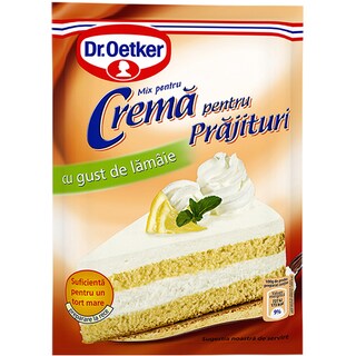 Dr. Oetker | Crema pentru prajituri cu gust de lamaie 50g