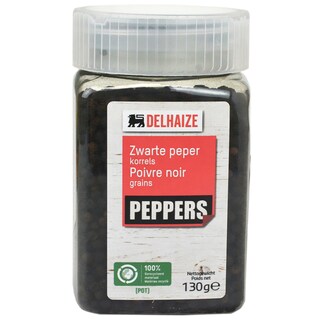 Delhaize | Piper negru boabe 130g