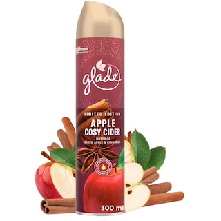 Glade | Spray aerosol odorizant Apple Cosy Cider 300ml