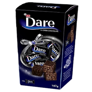 Dare | Mini napolitane cu ciocolata amaruie 187g