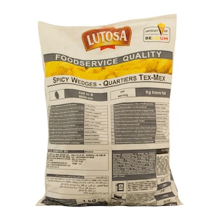 Lutosa | Cartofi wedges picanti 1kg