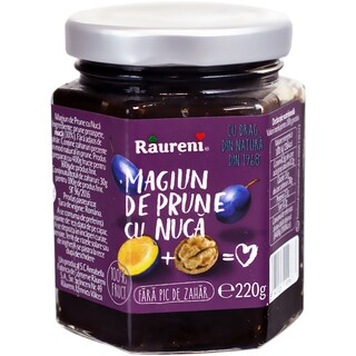 Raureni | Magiun de prune cu nuca 220g