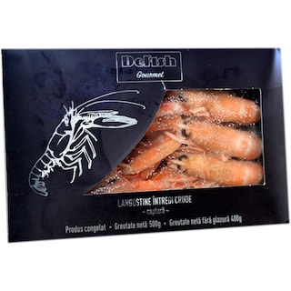 Defish | Langustine intregi crude 500g