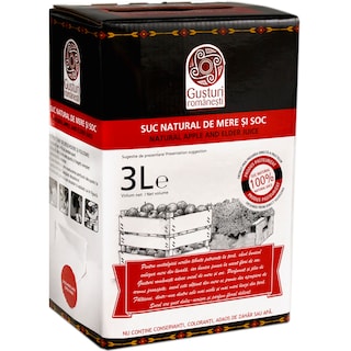Gusturi romanesti | Suc natural de mere si soc 3l