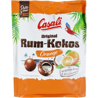 Casali | Rum Kokos | Bomboane de ciocolata cu rom si aroma de portocale 175g