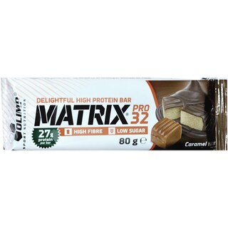 Olimp Sport Nutrition | Matrix | Baton proteic cu caramel invelit in ciocolata 80g