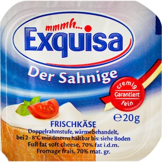 Exquisa | Branza crema natur 20g