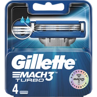 Gillette | Mach3 | Rezerve Turbo 4 bucati