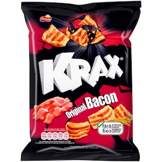 Krax | Snacks Original cu aroma de bacon 67g