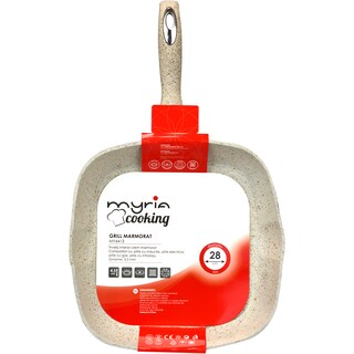 Myria | Tigaie Grill crem MY4413, 28 cm